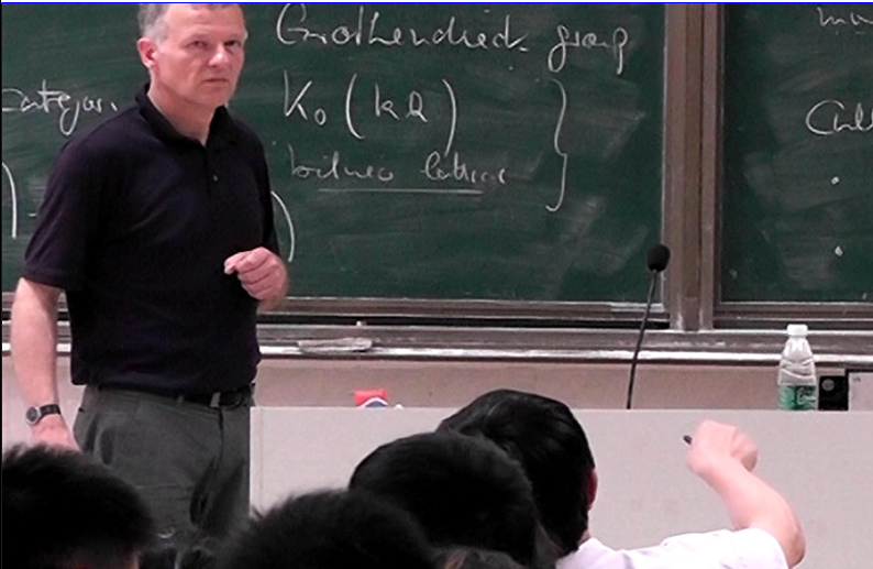 德国Henning Krause教授应邀访问我院并做学术报告数学科学学院